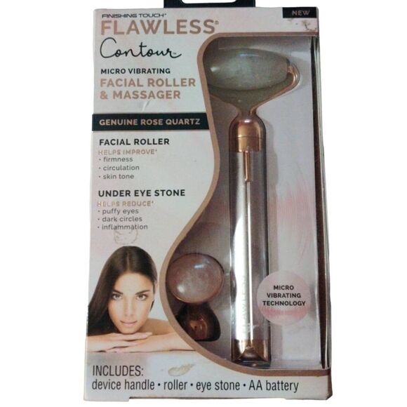 Finishing Touch Flawless Contour Micro Vibrating Facial Roller & Massager - Picture 1 of 2